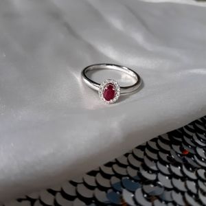 10k rubies and diamond ring